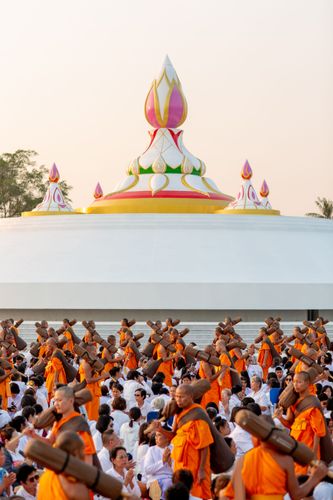 ภาพ No.34414:โครงการธรรมยาตรา เส้นทางพระผู้ปราบมาร ปีที่ 7 ณ อนุสรณ์สถานคลองบางนางแท่น
