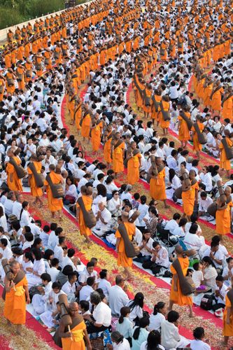 ภาพ No.34472:โครงการธรรมยาตรา เส้นทางพระผู้ปราบมาร ปีที่ 7 ณ อนุสรณ์สถานคลองบางนางแท่น