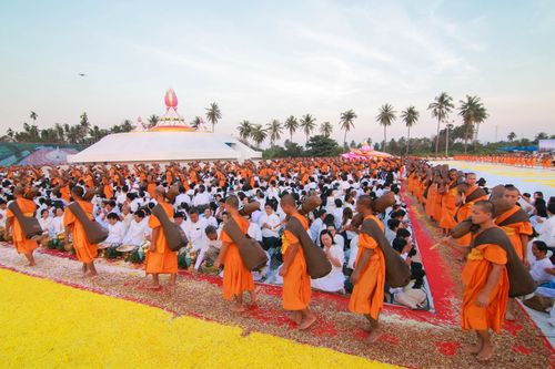 ภาพ No.34529:โครงการธรรมยาตรา เส้นทางพระผู้ปราบมาร ปีที่ 7 ณ อนุสรณ์สถานคลองบางนางแท่น