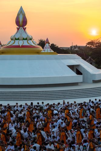 ภาพ No.34480:โครงการธรรมยาตรา เส้นทางพระผู้ปราบมาร ปีที่ 7 ณ อนุสรณ์สถานคลองบางนางแท่น