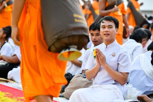 ภาพ No.34483:โครงการธรรมยาตรา เส้นทางพระผู้ปราบมาร ปีที่ 7 ณ อนุสรณ์สถานคลองบางนางแท่น