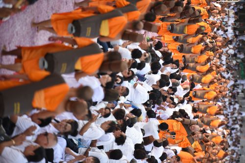 ภาพ No.34608:โครงการธรรมยาตรา เส้นทางพระผู้ปราบมาร ปีที่ 7 ณ วัดพระธรรมกาย