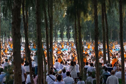 ภาพ No.34758:โครงการธรรมยาตรา เส้นทางพระผู้ปราบมาร ปีที่ 7 ณ วัดพระธรรมกาย
