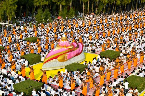 ภาพ No.34709:โครงการธรรมยาตรา เส้นทางพระผู้ปราบมาร ปีที่ 7 ณ วัดพระธรรมกาย