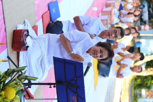 พิธีถวายสังฆทานแด่คณะสงฆ์ 323 วัด ใน 4 จังหวัดภาคใต้ ครั้งที่ 141