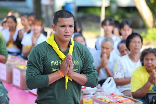 ภาพ No.30516:พิธีถวายสังฆทานแด่คณะสงฆ์ 323 วัด ใน 4 จังหวัดภาคใต้ ครั้งที่ 141