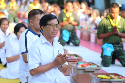 ภาพ No.30519:พิธีถวายสังฆทานแด่คณะสงฆ์ 323 วัด ใน 4 จังหวัดภาคใต้ ครั้งที่ 141