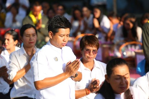 ภาพ No.30520:พิธีถวายสังฆทานแด่คณะสงฆ์ 323 วัด ใน 4 จังหวัดภาคใต้ ครั้งที่ 141