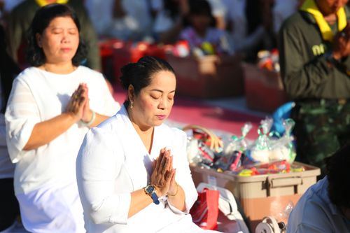 ภาพ No.30521:พิธีถวายสังฆทานแด่คณะสงฆ์ 323 วัด ใน 4 จังหวัดภาคใต้ ครั้งที่ 141