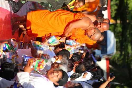 ภาพ No.30528:พิธีถวายสังฆทานแด่คณะสงฆ์ 323 วัด ใน 4 จังหวัดภาคใต้ ครั้งที่ 141