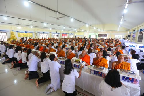 ภาพ No.30577:พิธีถวายสังฆทานแด่คณะสงฆ์ 323 วัด ใน 4 จังหวัดภาคใต้ ครั้งที่ 141