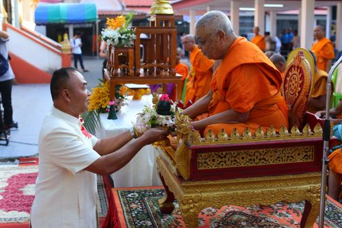 ภาพ No.30595:พิธีถวายสังฆทานแด่คณะสงฆ์ 323 วัด ใน 4 จังหวัดภาคใต้ ครั้งที่ 142