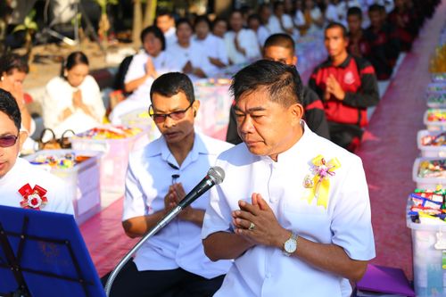 ภาพ No.30606:พิธีถวายสังฆทานแด่คณะสงฆ์ 323 วัด ใน 4 จังหวัดภาคใต้ ครั้งที่ 142