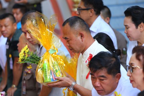 ภาพ No.30612:พิธีถวายสังฆทานแด่คณะสงฆ์ 323 วัด ใน 4 จังหวัดภาคใต้ ครั้งที่ 142