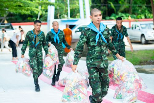 ภาพ No.30740:พิธีถวายสังฆทานแด่คณะสงฆ์ 323 วัด ใน 4 จังหวัดภาคใต้ ครั้งที่ 144