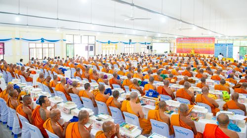 ภาพ No.30763:พิธีถวายสังฆทานแด่คณะสงฆ์ 323 วัด ใน 4 จังหวัดภาคใต้ ครั้งที่ 144