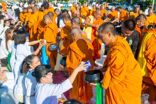 ภาพ No.30827:พิธีถวายสังฆทานแด่คณะสงฆ์ 323 วัด ใน 4 จังหวัดภาคใต้ ครั้งที่ 145