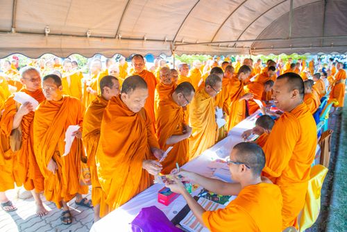 ภาพ No.30834:พิธีถวายสังฆทานแด่คณะสงฆ์ 323 วัด ใน 4 จังหวัดภาคใต้ ครั้งที่ 145