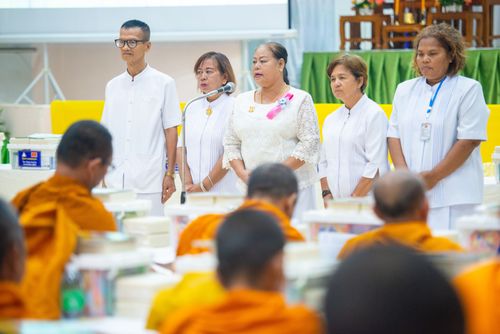 ภาพ No.30851:พิธีถวายสังฆทานแด่คณะสงฆ์ 323 วัด ใน 4 จังหวัดภาคใต้ ครั้งที่ 145