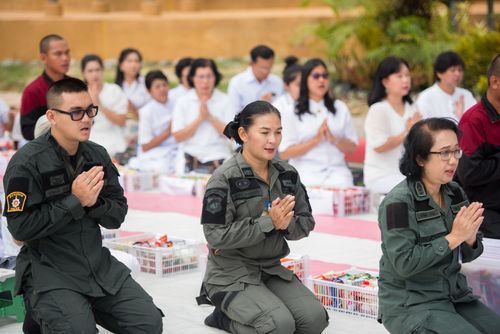 ภาพ No.31530:พิธีถวายสังฆทานแด่คณะสงฆ์ 323 วัด ใน 4 จังหวัดภาคใต้ ครั้งที่ 148