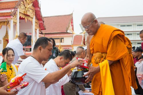 ภาพ No.31541:พิธีถวายสังฆทานแด่คณะสงฆ์ 323 วัด ใน 4 จังหวัดภาคใต้ ครั้งที่ 148