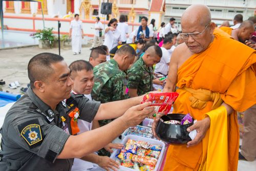 ภาพ No.31539:พิธีถวายสังฆทานแด่คณะสงฆ์ 323 วัด ใน 4 จังหวัดภาคใต้ ครั้งที่ 148