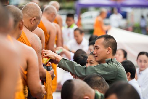 ภาพ No.31545:พิธีถวายสังฆทานแด่คณะสงฆ์ 323 วัด ใน 4 จังหวัดภาคใต้ ครั้งที่ 148