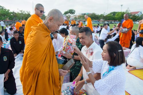 ภาพ No.31601:พิธีถวายสังฆทานแด่คณะสงฆ์ 323 วัด ใน 4 จังหวัดภาคใต้ ครั้งที่ 149