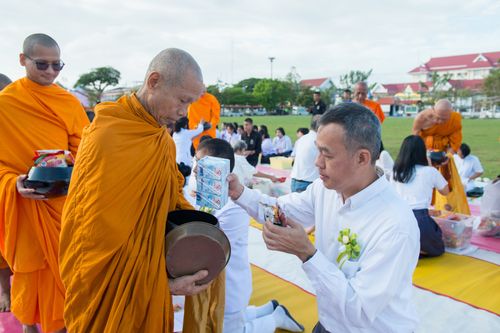 ภาพ No.31608:พิธีถวายสังฆทานแด่คณะสงฆ์ 323 วัด ใน 4 จังหวัดภาคใต้ ครั้งที่ 149