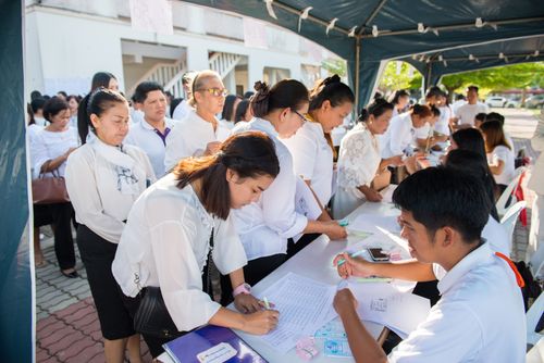 ภาพ No.31611:พิธีถวายสังฆทานแด่คณะสงฆ์ 323 วัด ใน 4 จังหวัดภาคใต้ ครั้งที่ 149