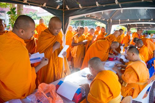 ภาพ No.31618:พิธีถวายสังฆทานแด่คณะสงฆ์ 323 วัด ใน 4 จังหวัดภาคใต้ ครั้งที่ 149