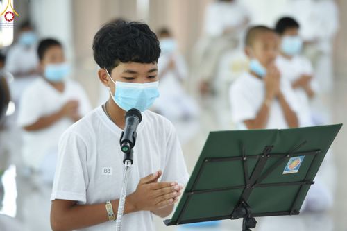 ภาพ No.78679:พิธีตัดปอยผม ปลงผม นาคธรรมทายาท ในโครงการบรรพชาฟื้นฟูพระพุทธศาสนาทั่วไทย ณ ศูนย์ปฎิบัติธรรมสระบุรี ต.นายาว อ.พระพุทธบาท จ.สระบุรี  วันที่ 29 มีนาคม พ.ศ.2566