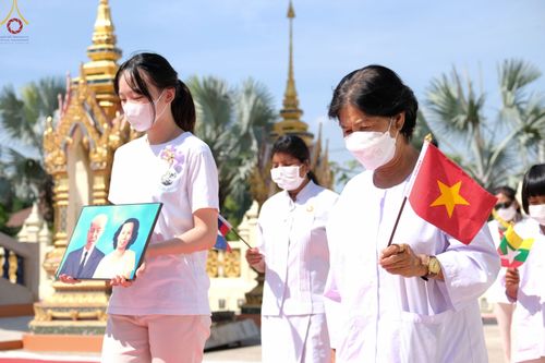 ภาพ No.66761:พิธีอุปสมบทวัดธัญญะผล อ.ลำลูกกา จ.ปทุมธานี รับบุญจัดงานโดยกอง AEC สำนักต่างประเทศ เมื่อวันที่ 7 ธันวาคม พ.ศ. 2565