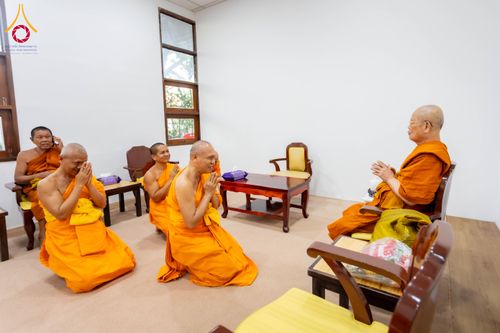 ภาพ No.316177:วันเสาร์ที่ 28 มีนาคม พ.ศ. 2569 พิธีบำเพ็ญกุศล คุณพ่อณรงค์ จินตมากุล  สิริอายุ 99 ปี 11 เดือน โยมบิดา พระครูปลัดรัตนวีรวัฒน์ (รังสฤษดิ์ อิทฺธิจินตโก) ที่ปรึกษาเจ้าคณะจังหวัดปทุมธานี เจ้าอาวาสวัดพระธรรมกาย  ณ ห้องปลูกศรัทธา 2 วัดพระธรรมกาย ปทุมธานี