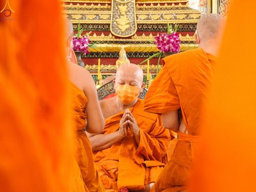 ภาพ No.67323:พิธีอุปสมบทวัดแหลม อ.เมือง จ.สมุทรปราการ รับบุญจัดงานโดย สำนักต่างประเทศ เมื่อวันที่ 9 ธันวาคม พ.ศ. 2565