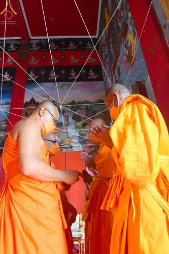 ภาพ No.67505:พิธีอุปสมบทวัดบัวลอย อ.หนองแค จ.สระบุรี รับบุญจัดงานโดย  สำนักองค์ประธาน เมื่อวันที่ 9 ธันวาคม พ.ศ. 2565