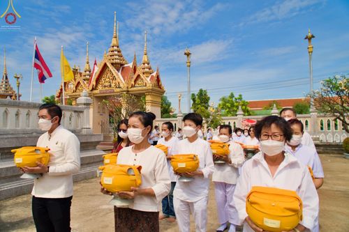 ภาพ No.66916:พิธีอุปสมบท วัดบางโฉลงใน จ.สมุทรปราการ รับบุญจัดงานโดย สำนักกัลยาณมิตรสากล เมื่อวันที่ 7 ธันวาคม พ.ศ. 2565