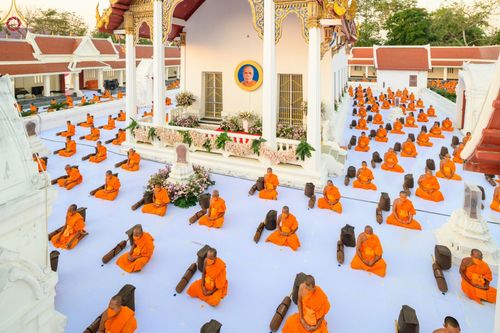 ภาพ No.73152:พุทธบุตรธรรมยาตรา ปฏิบัติธรรมและบันทึกภาพประวัติศาสตร์ ในโครงการธรรมยาตรากตัญญูบูชา มหาปูชนียาจารย์ พระมงคลเทพมุนี(สด จนฺทสโร) พระผู้ปราบมาร อนุสรณ์สถาน 7 แห่ง ปีที่ 11 ณ วัดโบสถ์ (บน) ต.บางคูเวียง อ.บางกรวย จ.นนทบุรี วันที่ 19 มกราคม พ.ศ. 2566