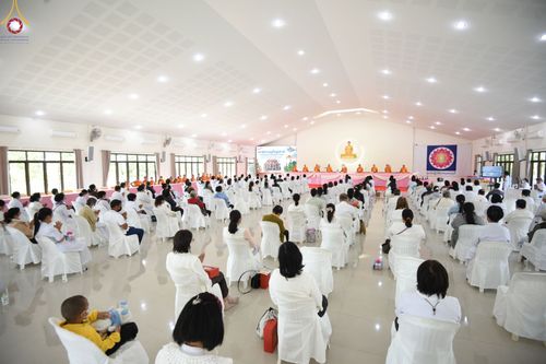 พิธีถวายมหาสังฆทานบุญใหญ่ส่งท้ายปีเก่า และสัมมนาเพื่องานบุญธรรมยาตรา ณ ศูนย์ปฎิบัติธรรมสระบุรี วันที่ 25 ธันวาคม พ.ศ. 2565