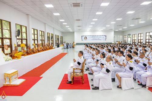 ภาพ No.335901:วันพุธที่ 17 มิถุนายน พ.ศ.2569 พิธีบำเพ็ญกุศลทักษิณานุปทานสัตตมวาร (ครบ 7 วัน) อุทิศถวายพระกุศล แด่สมเด็จพระเจ้าลูกเธอ เจ้าฟ้ากรมหลวงราชสาริณีสิริพัชร มหาวัชรราชธิดา ณ วัดพระธรรมกาย จังหวัดปทุมธานี