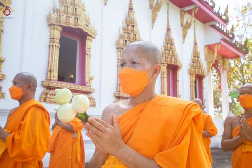 ภาพ No.66005:พิธีอุปสมบทวัดเขาตะแบก อ.ศรีราชา จ.ชลบุรี รับบุญจัดงานโดยสำนักพัฒนาเยาวชนโลก เมื่อวันที่ 7 ธันวาคม พ.ศ. 2565