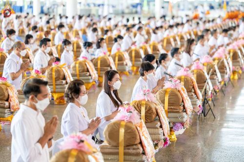 ภาพ No.66403:พิธีถวายอุปกรณ์เครื่องกันหนาว แด่คณะพระภิกษุ สามเณร วัดพระธรรมกาย วันเสาร์ที่ 10 ธันวาคม พ.ศ. 2565 ณ สภาธรรมกายสากล วัดพระธรรมกาย จ.ปทุมธานี