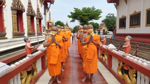 ภาพ No.66261:พิธีอุปสมบทวัดแพรก อ.บางกรวย จังหวัดนนทบุรี รับบุญจัดงานโดยสำนักต่างประเทศ เมื่อวันที่ 7 ธันวาคม พ.ศ. 2565