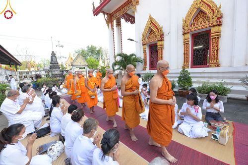 พิธีอุปสมบทวัดเปรมประชา อำเภอเมืองปทุมธานี จังหวัดปทุมธานี รับบุญจัดงานโดยสำนักต่างประเทศ เมื่อวันที่ 7 ธันวาคม พ.ศ. 2565
