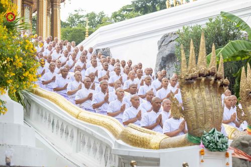 ภาพ No.349380:วันอังคารที่ 15 กันยายน พ.ศ.2569  พิธีขอขมา รับบาตร ผ้าไตร และบรรพชา "โครงการบรรพชาและพัฒนาศีลธรรม นักเรียนนายสิบตำรวจรุ่นที่ 16“ ศูนย์ฝึกอบรมตำรวจภูธร ภาค 1 ณ วัดพระพุทธบาท ราชวรมหาวิหาร  จ.สระบุรี