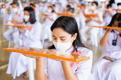 ภาพ No.65259:พิธีทอดผ้าป่า ในวันอาทิตย์ต้นเดือนที่ 4 ธันวาคม พ.ศ. 2565 ณ วัดพระธรรมกาย จ.ปทุมธานี