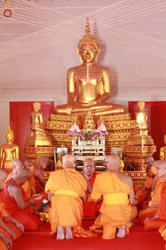 ภาพ No.66827:พิธีอุปสมบท วัดตลาดใหม่ จ.อ่างทอง รับบุญจัดงานโดย สำนักบริการกลาง เมื่อวันที่ 7 ธันวาคม พ.ศ. 2565