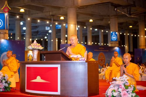 ภาพ No.317724:วันพฤหัสบดีที่ 2 มีนาคม พ.ศ. 2569 พิธีฉลองชัยชิตังเม สวดธัมมจักกัปวัตนสูตร ครบ 8,252,828,282 จบ ในวันขึ้น 15 ค่ำ เดือน 5 ณ วัดพระธรรมกาย จังหวัดปทุมธานี