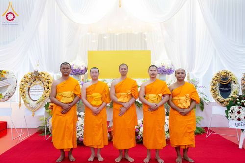 ภาพ No.316162:วันศุกร์ที่ 27 มีนาคม พ.ศ. 2569 พิธีบำเพ็ญกุศล คุณพ่อณรงค์ จินตมากุล  สิริอายุ 99 ปี 11 เดือน โยมบิดา พระครูปลัดรัตนวีรวัฒน์ (รังสฤษดิ์ อิทฺธิจินตโก) ที่ปรึกษาเจ้าคณะจังหวัดปทุมธานี เจ้าอาวาสวัดพระธรรมกาย  ณ ห้องปลูกศรัทธา 2 วัดพระธรรมกาย ปทุมธานี