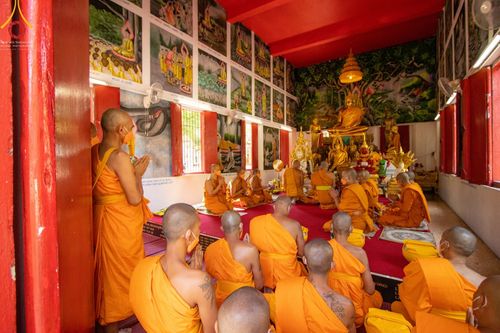 ภาพ No.67118:พิธีอุปสมบทวัดราษฎร์ศรัทธาธรรม อ.หนองแค จ.สระบุรี รับบุญจัดงานโดย สำนักพัฒนาเยาวชนโลก เมื่อวันที่ 9 ธันวาคม พ.ศ. 2565